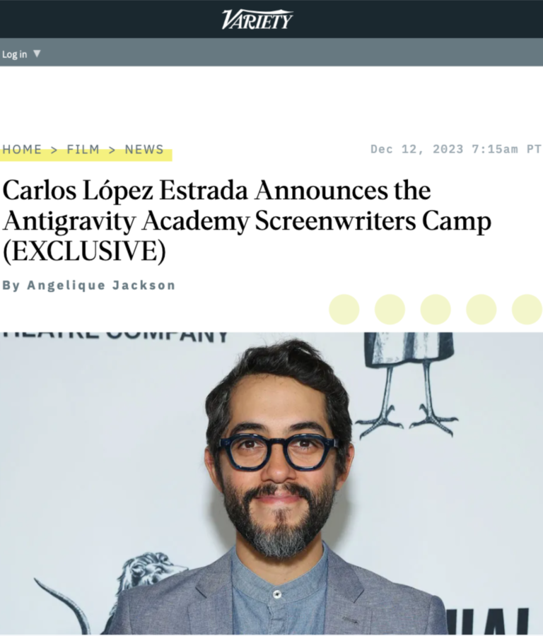 Antigravity Academy Screenwriters Camp, Unapologetic Projects, Chris Quintos Cathcart